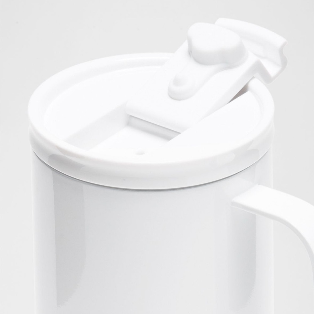 NWT Lululemon Insulated White Travel Mug 12oz - Picture 11 of 14